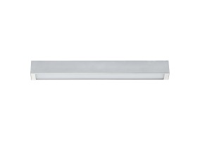 Sieninis šviestuvas STRAIGHT WALL LED SILVER S